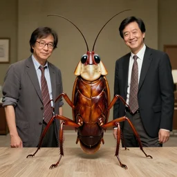 cockroach character, by peter chan and Larry Ahern