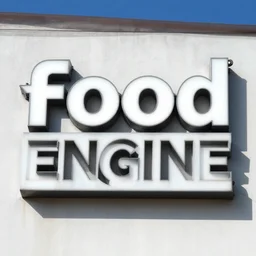 food engine sign