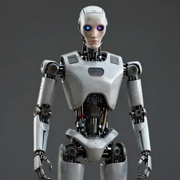 a robot from the westworld series hbo, full body portrait, detailed face, detailed hands, extremely detailed