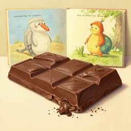 chocolate by greg rutkowski and james gurney.