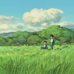 landscape by miyazaki