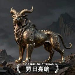 the beast in Shahaijing, by Shan Ze
