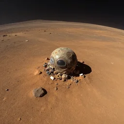 gopro image of the discovery of alien life on mars