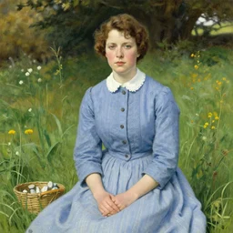 anne of the green gables, by norman rockwell