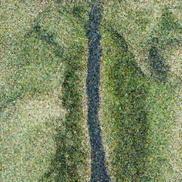 drone footage, closeup straight stream, creek, topview map, miniature photography closeup, h0, 1:87, brook, highly detailed, satellite image, game map, anno 1404, civilization, by tim hildebrandt, by rhads, megascans texture