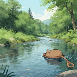 river, wlop, by artworm