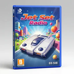 Jet set radio for Dreamcast game