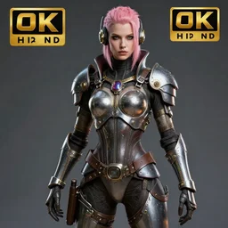 atompunk warrior artgerm anne stokes highly detailed 8 k hdr smooth sharp focus high resolution award - winning photo photorealistic