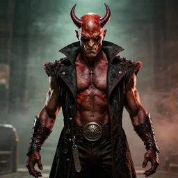 evil ken portrait, legendary pose