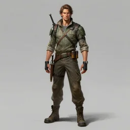 hyper detailed full body character concept design by jason fabok