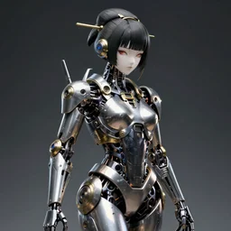 Ghost in the shell mechanical geisha, art by Maciej Kuciara, unreal engine, substannce painter, physical based rendering, intricate detail, smooth, artstation,