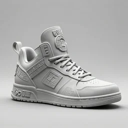 realistic scultpure of sneaker! design, sneaker design overwatch fantasy style mixed with aztec mayan native street fashion, focus on sneakers only, shoes designed by akira toriyama and studio ghibli