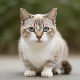 a feline axolotl - cat - hybrid. animal photography
