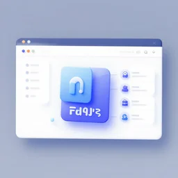 a neumorphism ui design for a desktop application, web design, 3 d web.