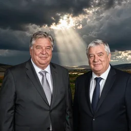 photo of overweight viktor orban by peter lindbergh