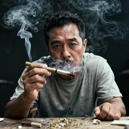 mister clean smoking crack