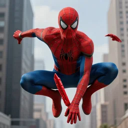 spiderman on mars, photorealistic,