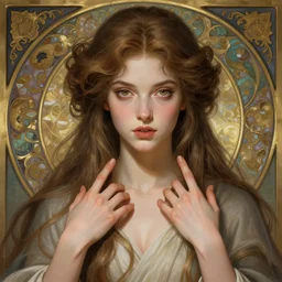 beautiful sorceress, accurate anatomy, only two hands, highly detailed, digital painting, artstation, concept art, smooth, sharp focus, illustration, Unreal Engine 5, 8K, art by sakimichan and greg rutkowski and alphonse Mucha