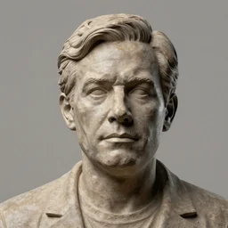 a portrait a very ordinary person, Ron Mueck, Duane Hanson, George Segal, 3d sculpture, blank background, anatomically correct, beautiful perfect face, sharp focus, Highly Detailed, Cinematic Lighting, octane render, volumetric lighting, post-production, 8k, HD