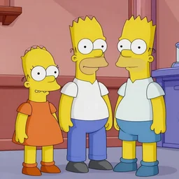 the simpsons by Studio Ghibli