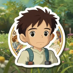 cute tom holland sticker design, natural lighting, path traced, highly detailed, high quality, digital painting, by don bluth and ross tran and studio ghibli and alphonse mucha, artgerm
