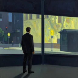 Blade Runner by Edward Hopper