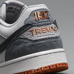 trex waring sneakers, award winning, macro, high detail, 85mm, 4k, 8k, HD, super high resolution, photoshop