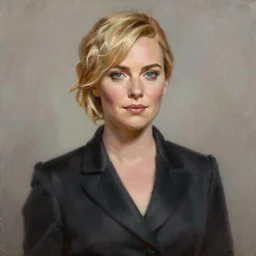 portrait of christina hendricks in dishonored 2, painted by greg rutkowski, painted by stanley artgerm, painted by igor kieryluk, digital art, promotional art, trending on artstation