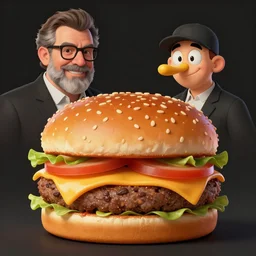 A McDonalds cheeseburger, art by Donato Giancola and James Gurney, digital art, trending on artstation