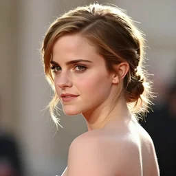 a portrait Emma Watson, backlit, strong rim light, highly detailed, digital painting, HDRI, by Casey Weldon, vivid colors, high contrast, intricate
