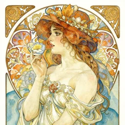 a beautifull intricate watercolour painting of water character, verry high details by william turner, greg rutkowski and alphonse mucha, trending on artstation, very very detailed, masterpiece, vibrant colors