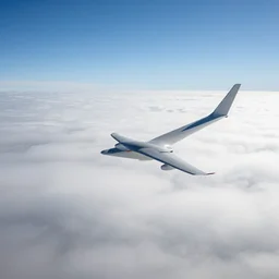 flying above the clouds