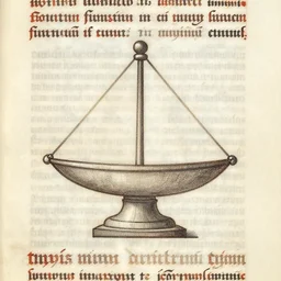 drawing of a schematic for a scale model of the lindisfarne gospels, found doodle in the margins of the lindisfarne gospels