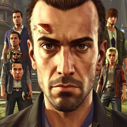 highly detailed griffin, point of eyes, in gta v, stephen bliss, unreal engine, fantasy art by greg rutkowski, loish, rhads, ferdinand knab, makoto shinkai and lois van baarle, ilya kuvshinov, rossdraws, tom bagshaw, global illumination, radiant light, detailed and intricate environment