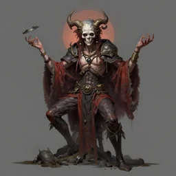 the perfect balance of madness and genius, digital concept art