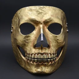 3 d printed old lockjaw mask