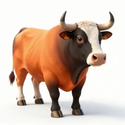 bull using orange inmate clothes
