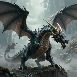 digital art of a dragon
