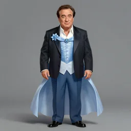 full body portrait of danny devito as a disney princess, highly detailed, digital painting, artstation, concept art, sharp focus, illustration, art by artgerm and Anna Dittmann and Ilya Kuvshinov