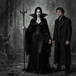 vampire priestess, by gerald brom and berthold woltze.