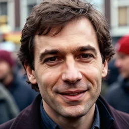closeup potrait of a man celebrating sinterklaas in amsterdam, photograph, natural light, sharp, detailed face, magazine, press, photo, Steve McCurry, David Lazar, Canon, Nikon, focus