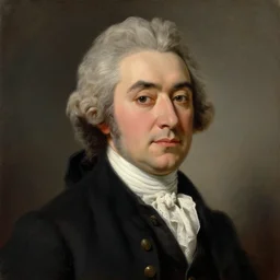 Presidential portrait of Chris Chan, oil on canvas, painted by Joseph Siffred Duplessis in 1785, 4k, trending on ArtStation