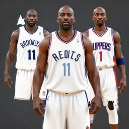 biggie smalls in a brooklyn nets jersey, tupac in a clippers jersey, octane render, trending on artstation