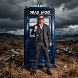 brad pitt as dr who