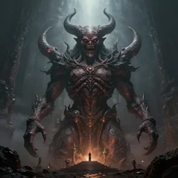 what does hell look like art majestic digital art artstation high detail 4 k story mystical provenance magical place