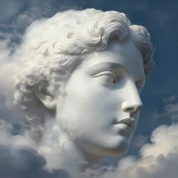 face in the clouds, face made out of clouds, dramatic, intricate, elegant, highly detailed, digital painting, artstation, concept art, smooth, sharp focus, illustration, art by gustave dore, octane render