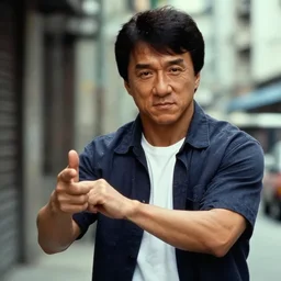 a film still of jackie chan in city of god, cidade de deus ( 2 0 0 2 )