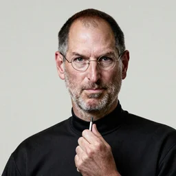 steve jobs, caricature