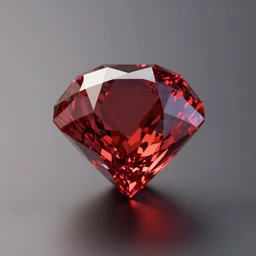 red diamond, 1 0 0 0 0 k color temperate, very detailed, octane render, cinematic lighting, volumetric lighting, 8 5 mm