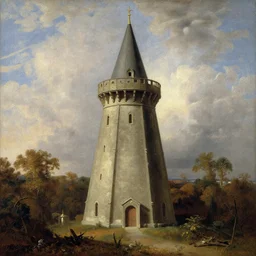 babel's tower, caspar david friedrich, turner, thomas cole